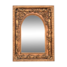 Rectangular mirror in gilded resin  101x138cm