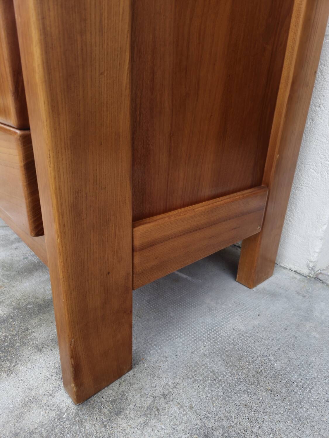 Enfilade Maison Regain in Oak with 3 vintage doors