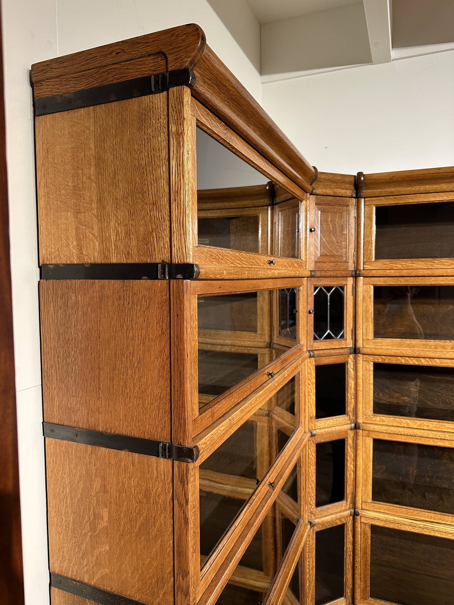 Original Antique Globe Wernicke bookcase