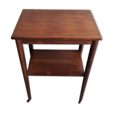 Guéridon porte plante table d'appoint en teck 1960