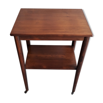Small pedestal / Plant Door / Side table / Teck 1960