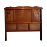 Vintage 50s oak headboard