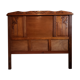 Vintage 50s oak headboard