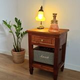 Low cabinet in blond cherry wood, Directoire style
