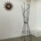 Old metal coat rack design 60s vintage