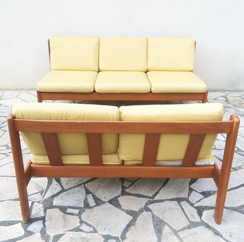 Scandinavian bench teak, 1960
