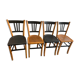 Series of 4 bistro chairs "Luterma" vintage 1960s