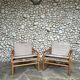 Pair of Safari Cikada armchairs by Bengt Ruda for IKEA, Sweden, 1970.