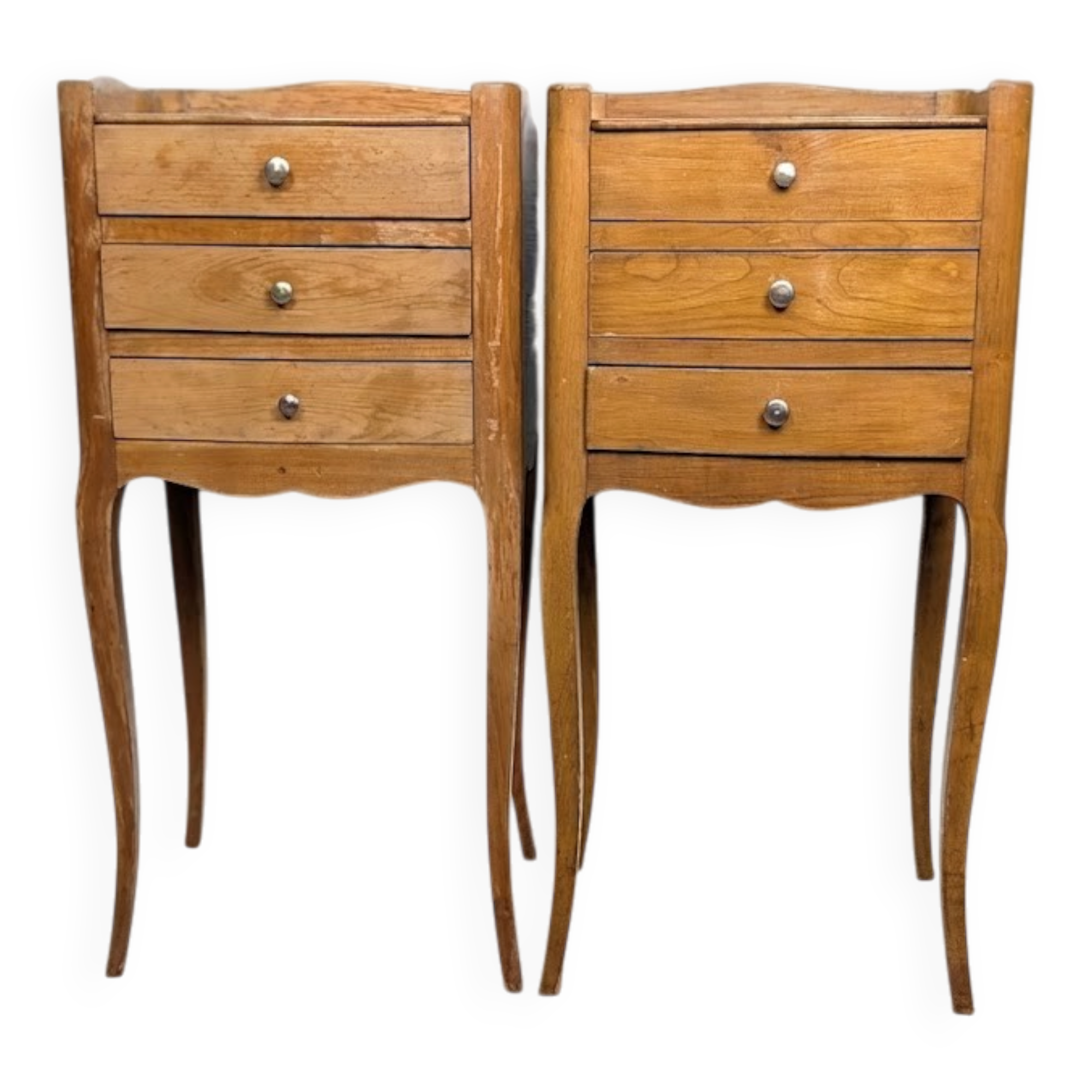 Paire de chevets style Louis XV