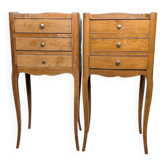 Paire de chevets style Louis XV