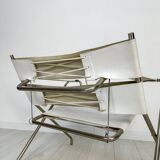 1960s Vintage Bauhaus D4 Leather Lounge Chair by Marcel Breuer for Tecta
