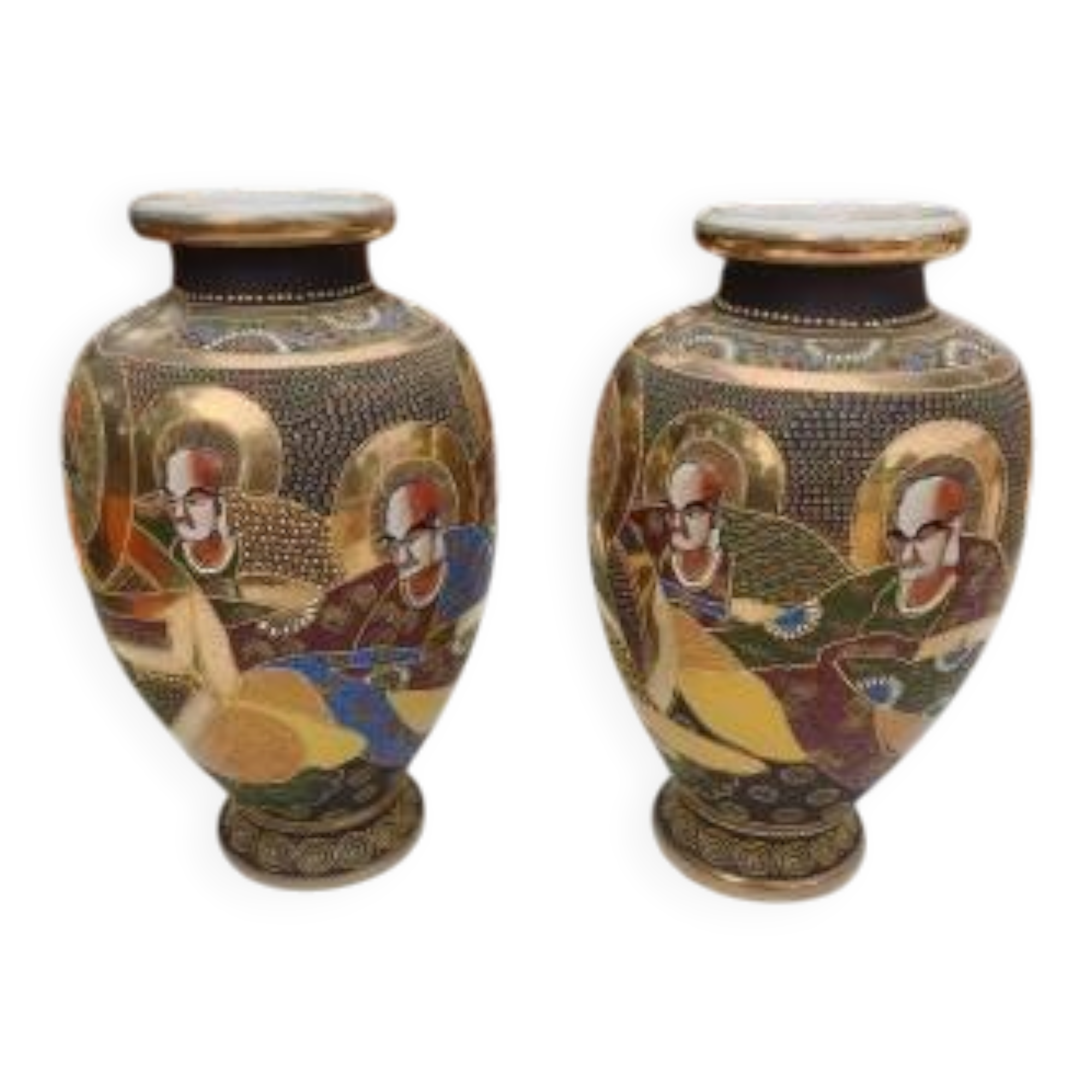 Pair of Japanese vases