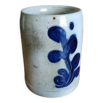 Stoneware mug with Alsatian salt 50 cl