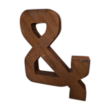 industrial letter "iron"