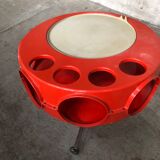 Orange rotobar coffee table design 60/70