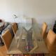 Table plateau de verre Dublin