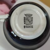 Coffee cups with saucers