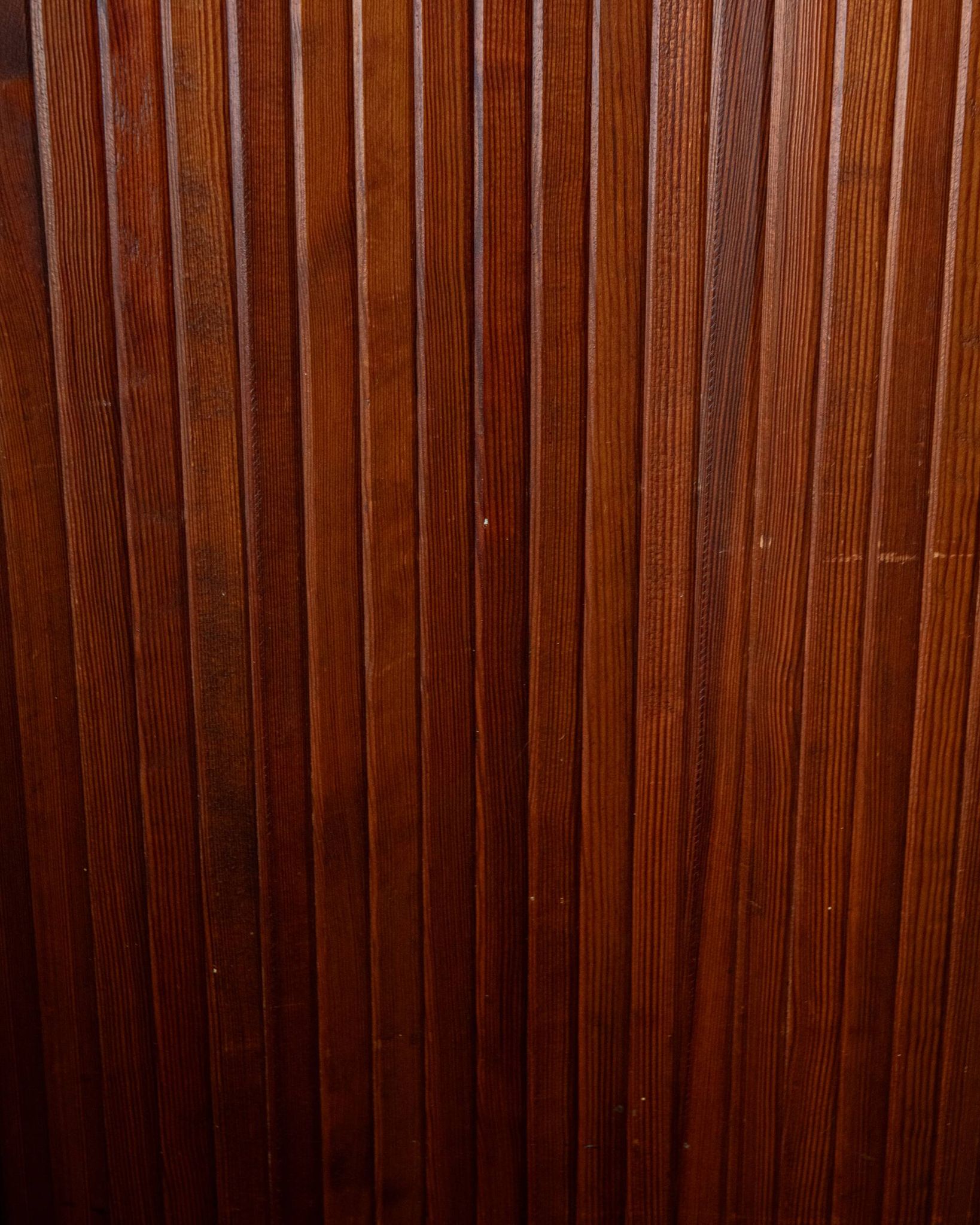 Art Deco Patinated Pine Room Divider by Jomain Baumann for Baumann, France,