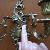 Bougeoir en bronze