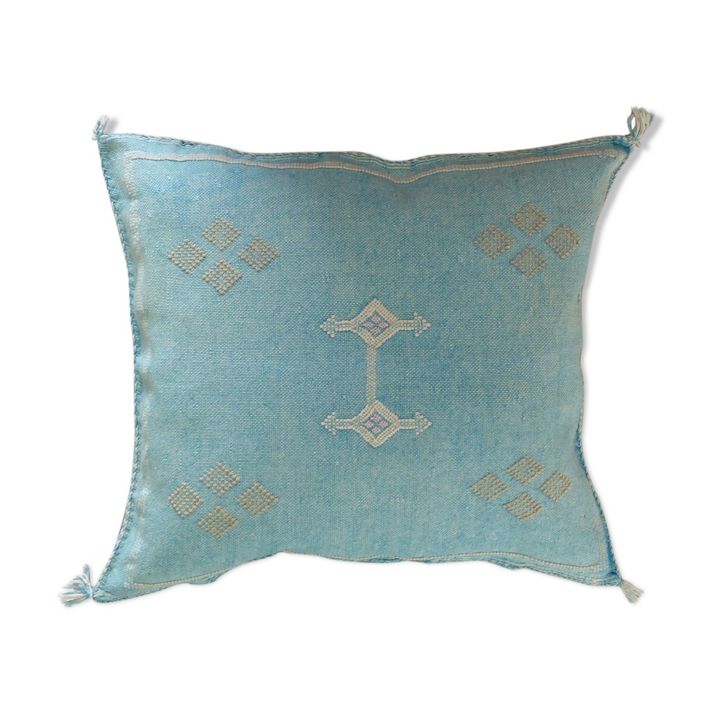 Cactus Silk Turquoise Sabra Cushion 45x50 cm