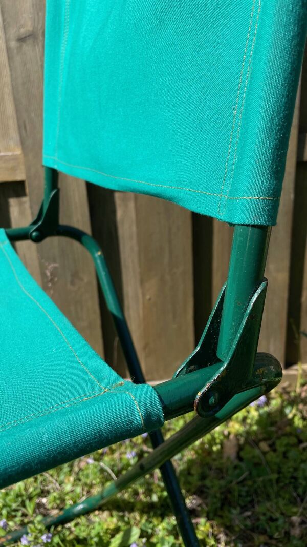 CHAISE pliante CAMPING Vintage