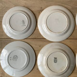 Mismatched plates Terre de Fer