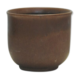 Vintage brown flower pot from Denmark
