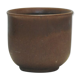 Vintage brown flower pot from Denmark