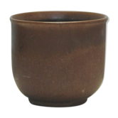 Vintage brown flower pot from Denmark