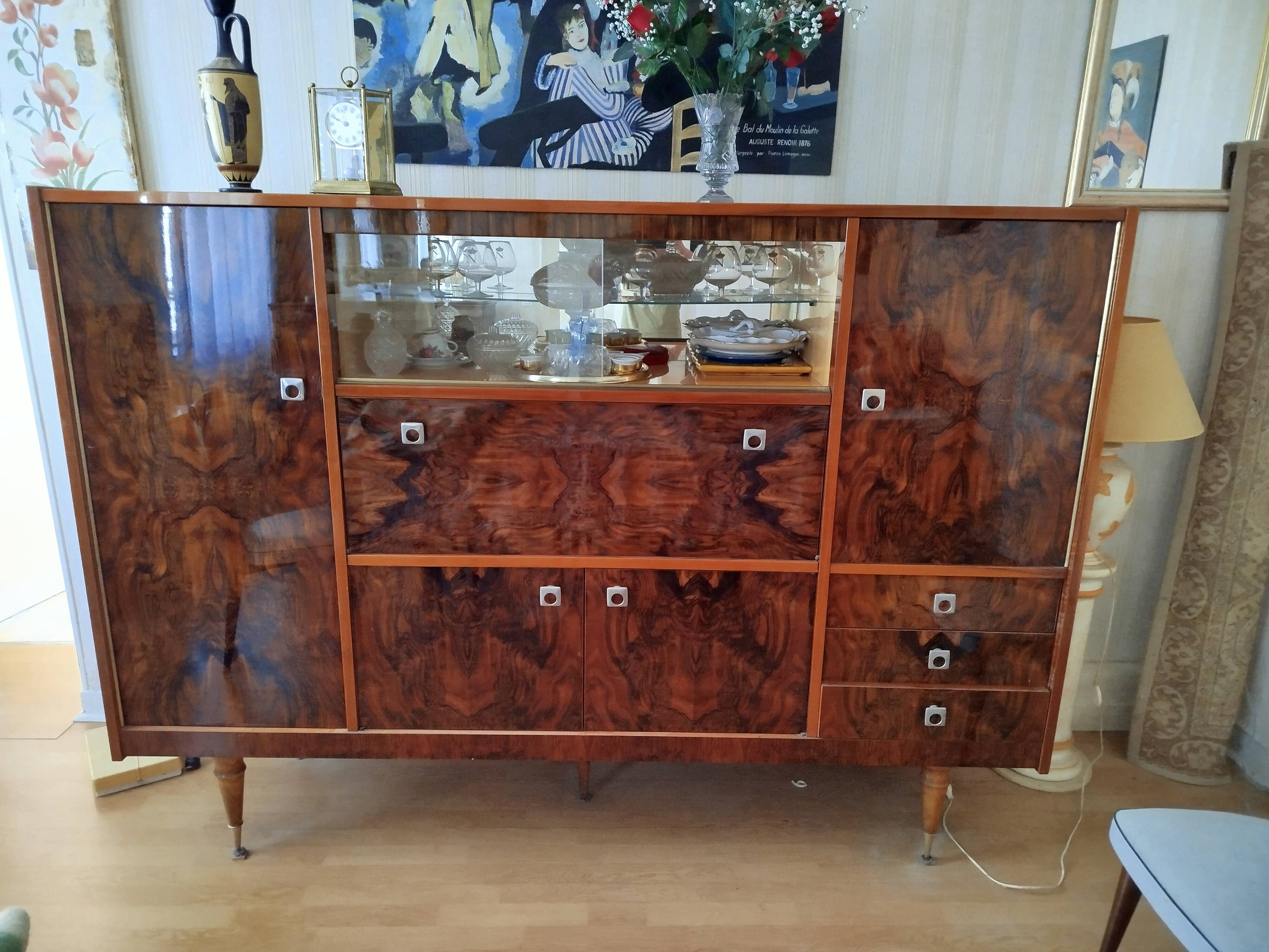 Vintage display cabinet