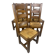 Chaises brutaliste 