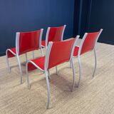 Set of 4 FPE chairs by Ron Arad for Kartell 2000s Italy