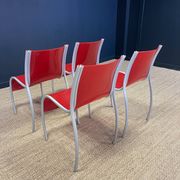 Set of 4 FPE chairs by Ron Arad for Kartell 2000s Italy