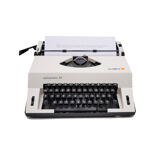 Typewriter Olympia Alphamatic 33 white revised ribbon new 1980
