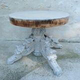 Patinated coffee table