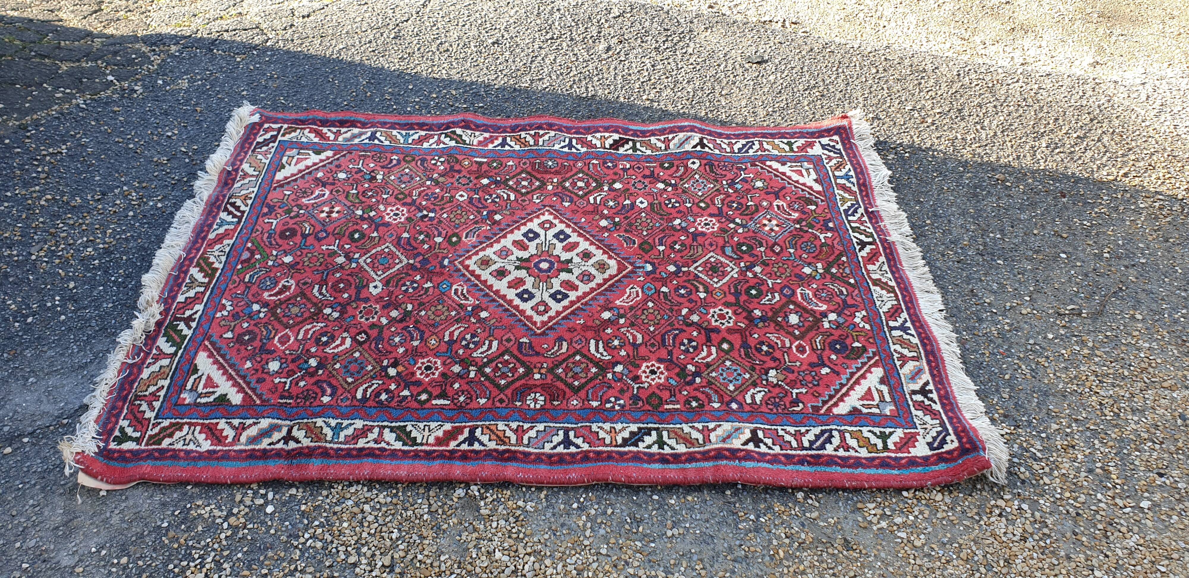 Oriental carpet wool entirely handmade