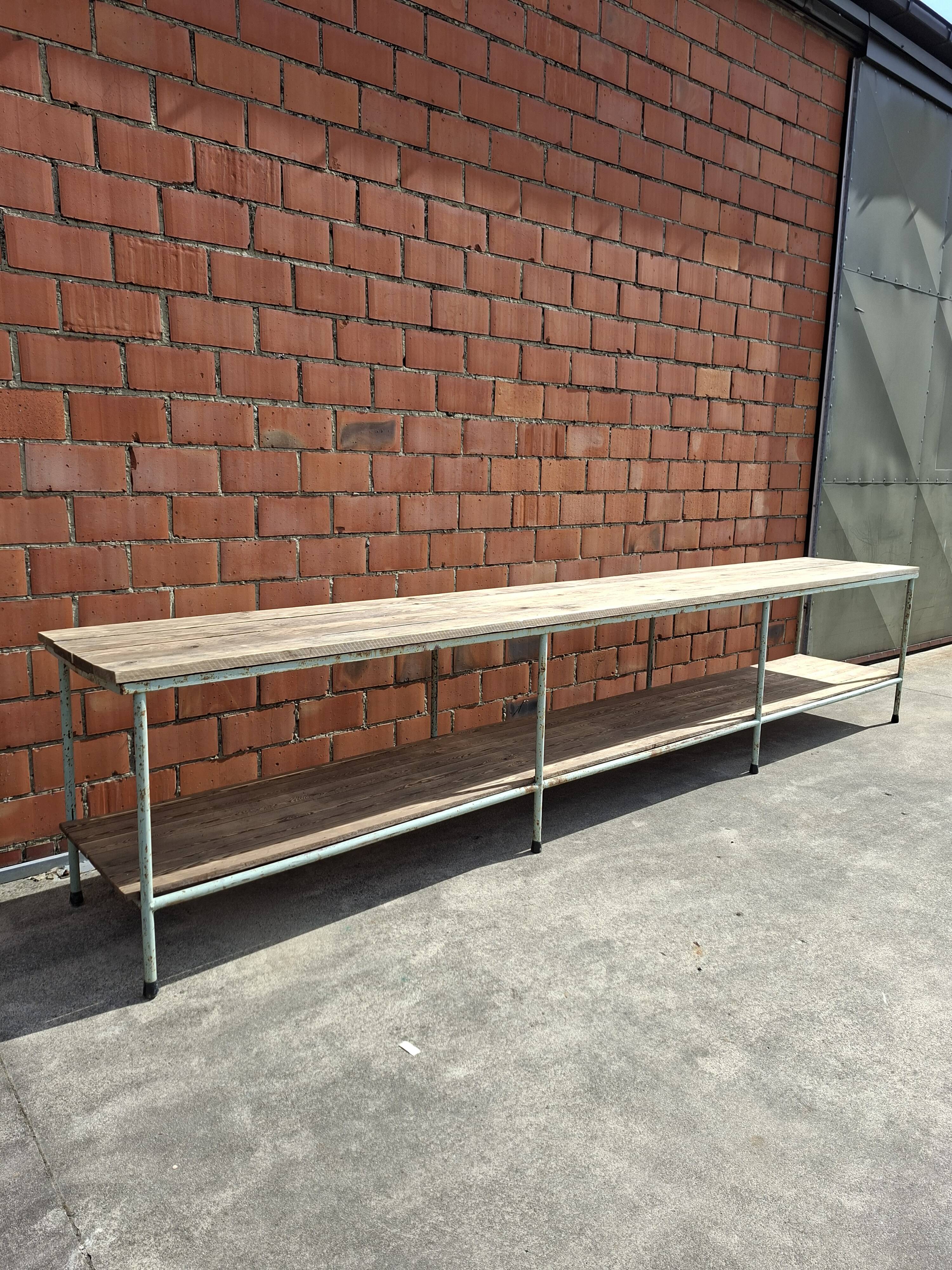 Large industrial table | workbench | console | workshop table