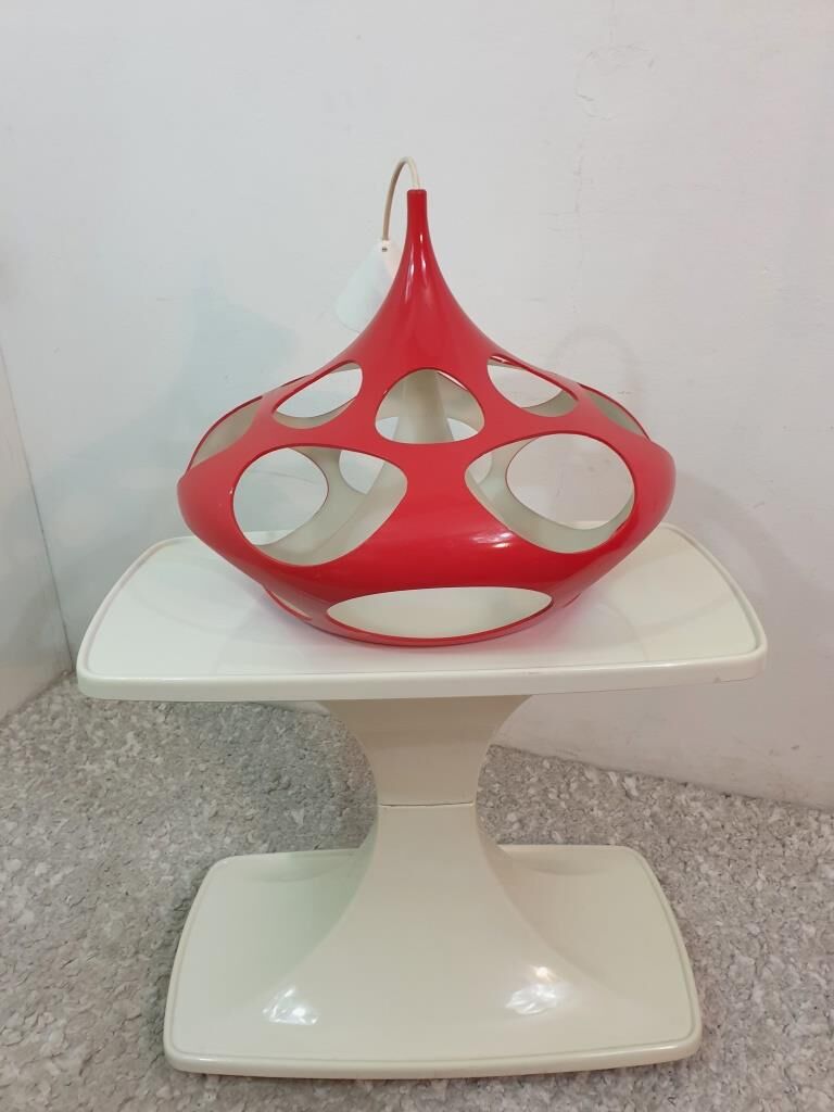 Vintage pendant lamp - UFO chandelier 70s