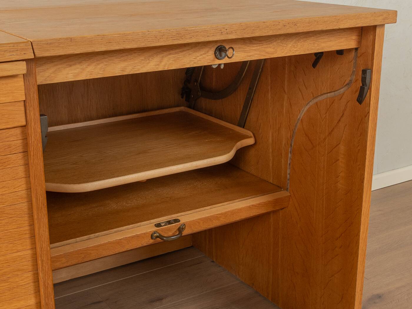 Rare freestanding desk from the 1950s