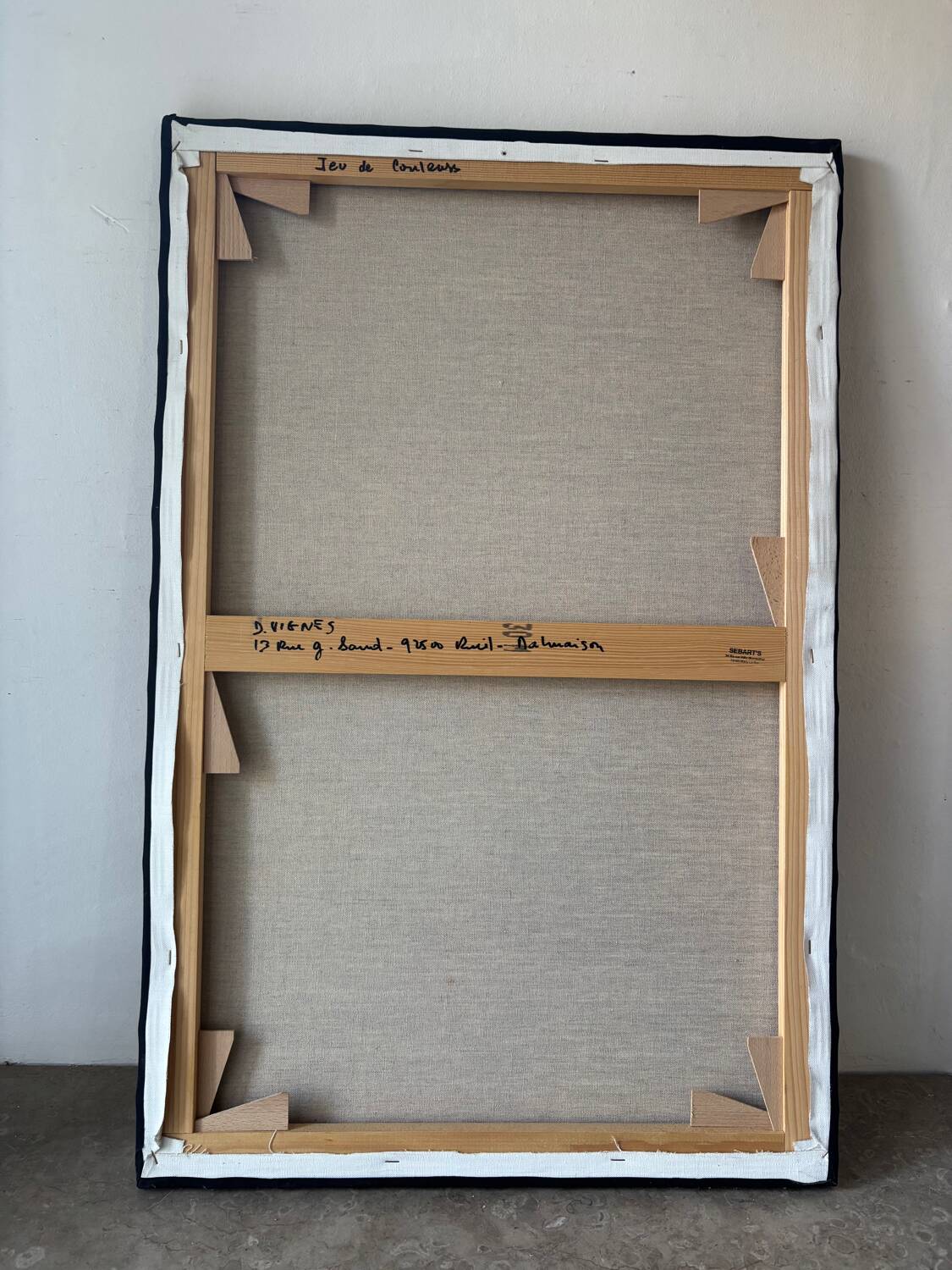 Modern signed painting