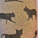 Lampe de table charmante pour les amoureux des chats - nouvellement assemblée