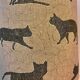 Charming table lamp for cat lovers - newly assembled