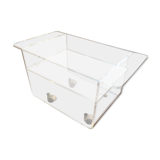 Plexiglas coffee table