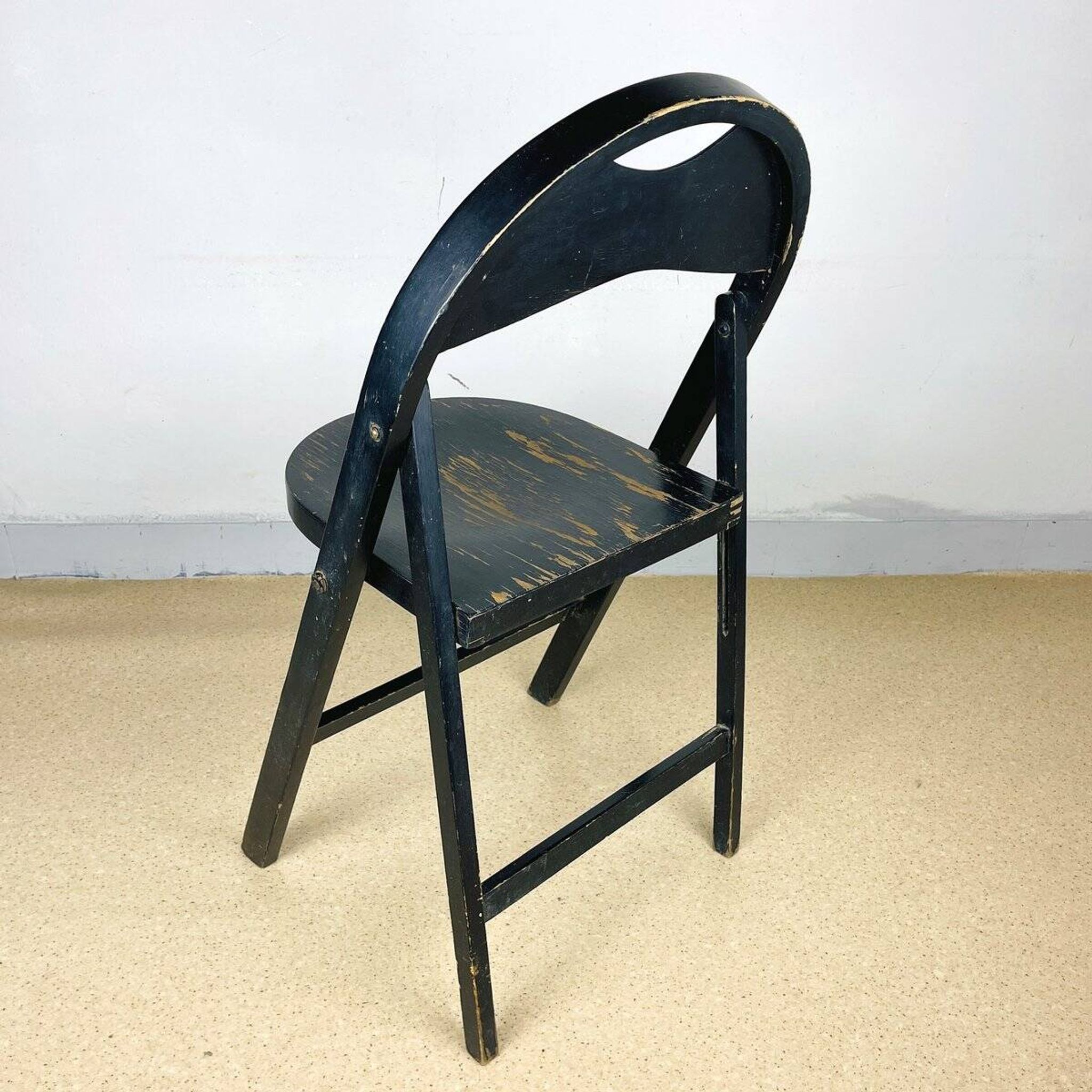 Folding chairs Tric by Achille and Pier Giacomo Castiglioni for BBB Emmebonacina, 1970s.