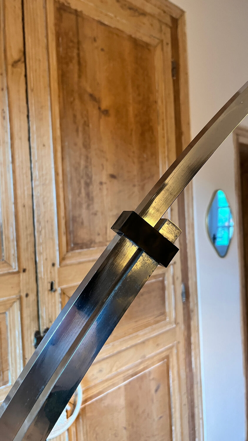 Lampadaire télescopique vintage – design Goffredo Reggiani, années 70