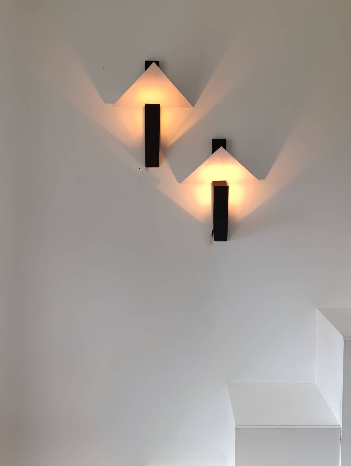 Pair of Tria wall lights
