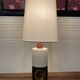 Scandinavian design ceramic lamp 1950.