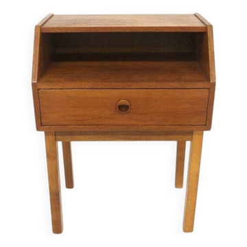 Scandinavian teak bedside table, Sweden, 1950