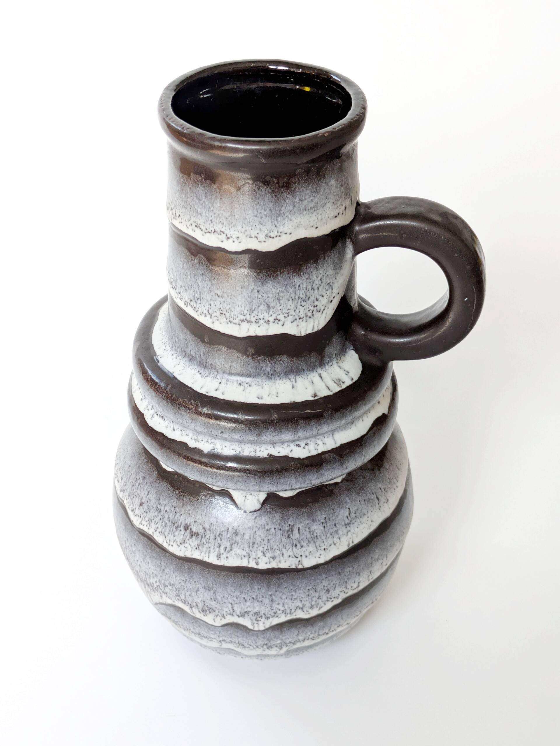 Scheurich pitcher vase, Vienna model, vintage ceramic from the 60s