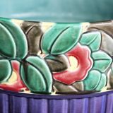 Art deco slip planter, Orchies